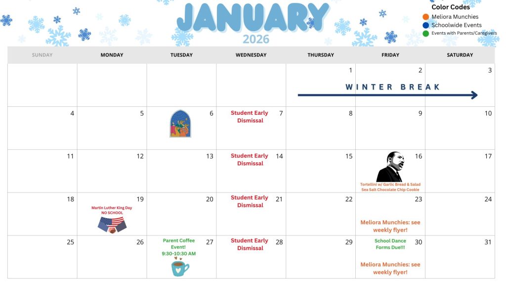 January 2026 Calendar
