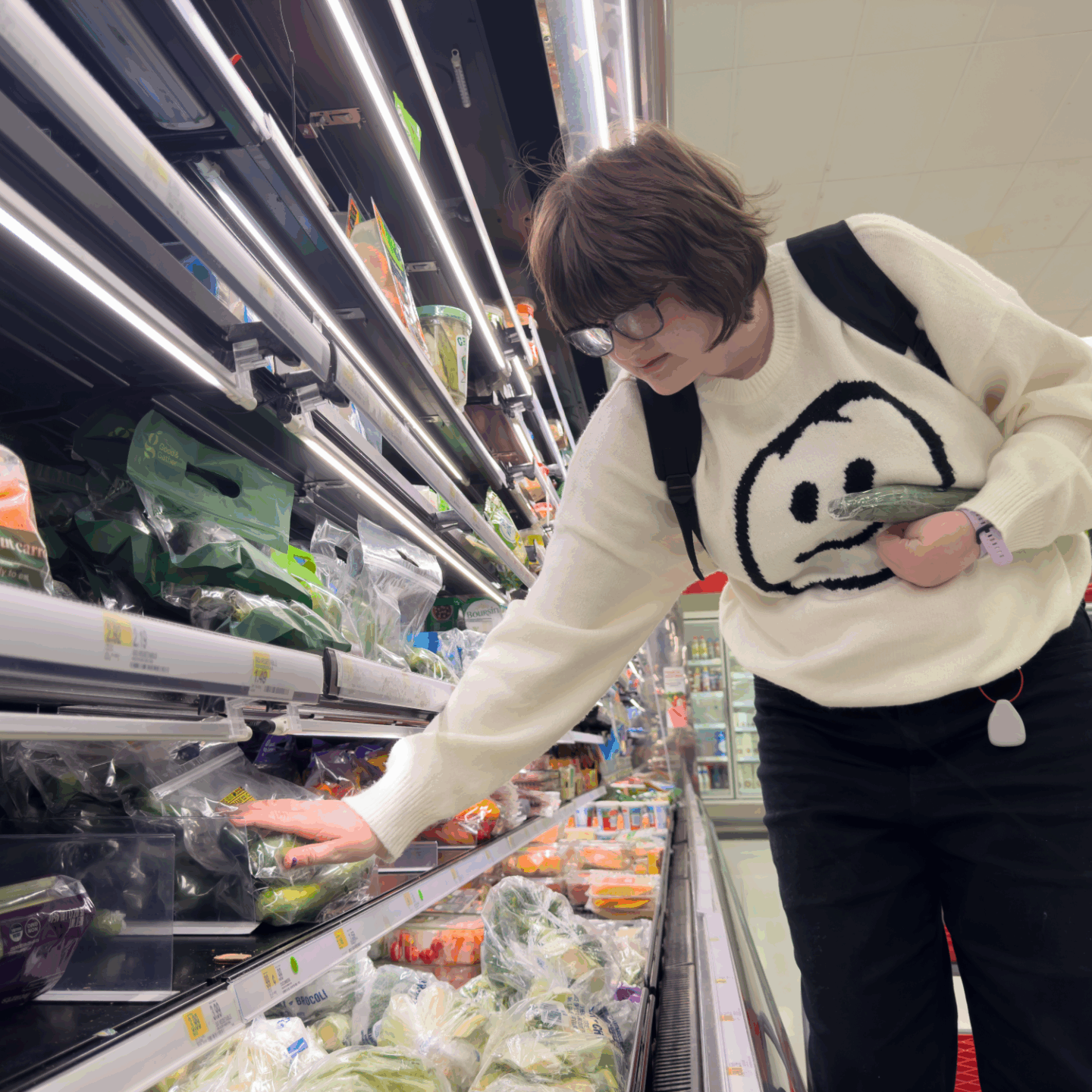 Meliora Academy Transition Program Student Shopping at Target