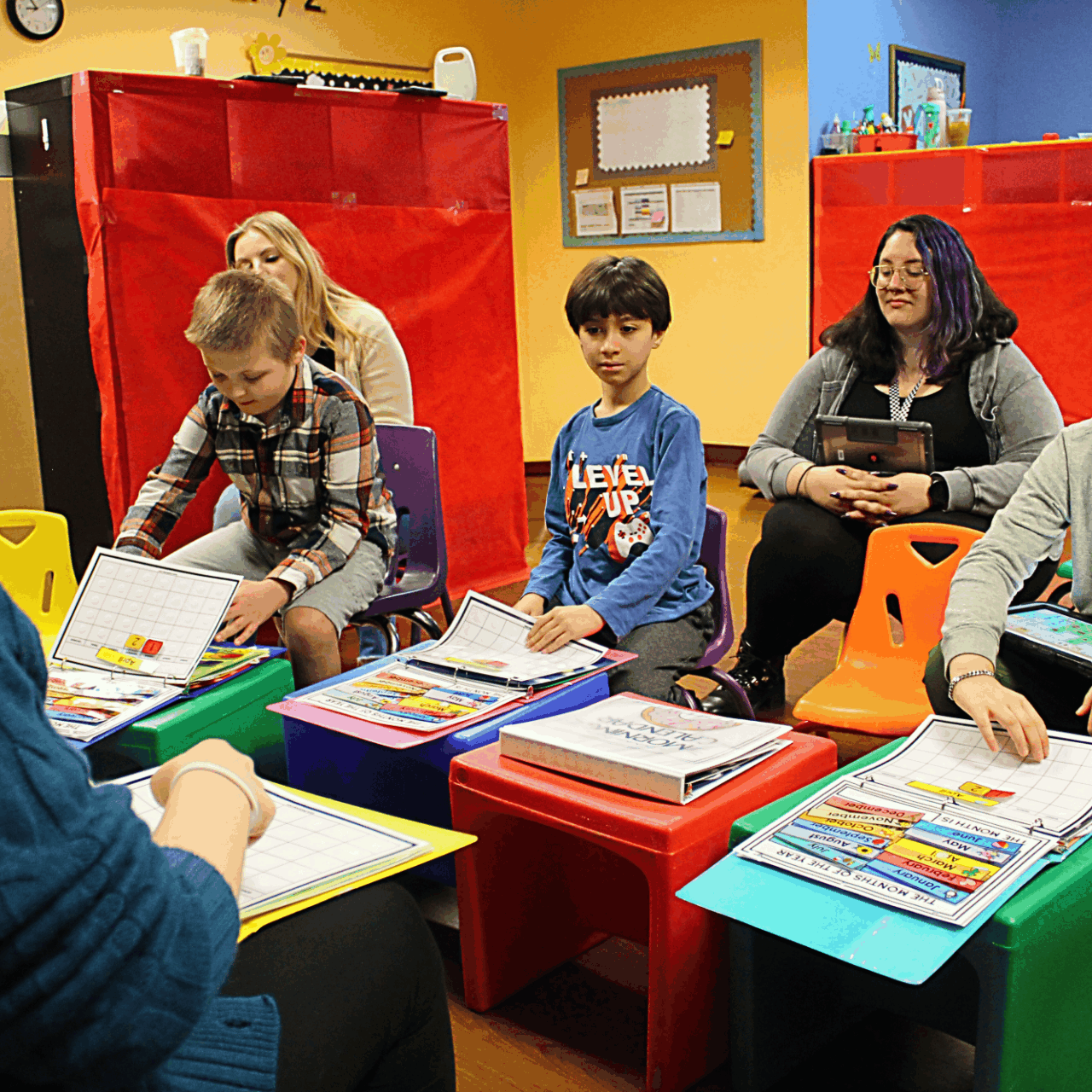 Meliora Academy Classroom Personalized learning with students and teacher